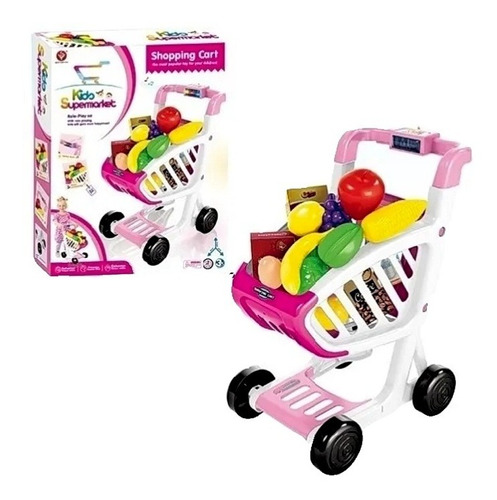 Carrito Supermercado Juguete Simulador Carro Musical Led