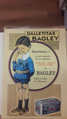 Poster Publicidad Galletitas Bagley