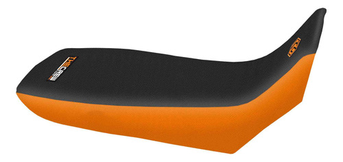 Funda Asiento Yamaha Xtz 125 Total Grip Naranja The Crew