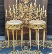 Comprar Mesas De Apoyo Antiguas Luis Xvi Francés Mármol $300.000 C\u002Fu