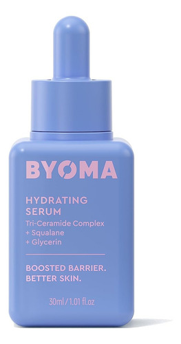 Byoma Hydrating Serum Facial Hidratante Con Escualano Momento De Aplicación Día/noche Tipo De Piel Mixta