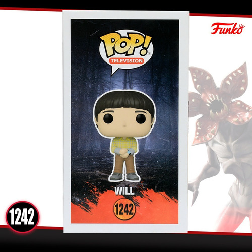 Imagen 6 de 7 de Funko Pop Will #1242 Stranger Things Serie Netflix Original