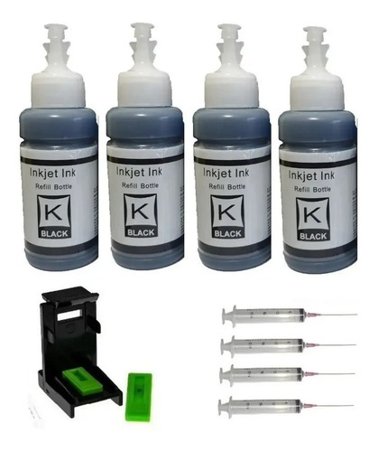 Imagen 2 de 2 de Kit D Recarga Para Cartucho Negro Hp 2134 2135 2374 Hp 667
