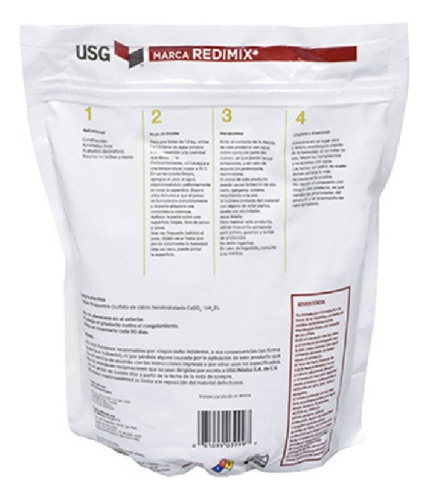 Yeso Para Reparaciones Y Acabados 9 Kg Usg