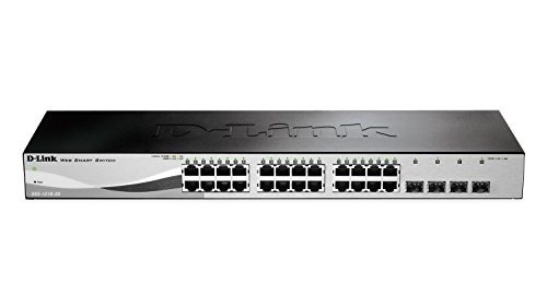 D Link Systems 28 Port Gigabit Web Smart Switch Including