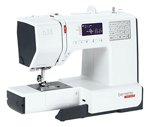 Máquina de coser recta Bernette b38 portable color blanco 220V