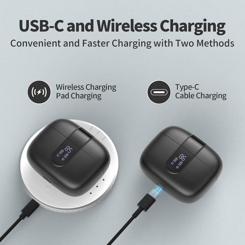 Tagry Auriculares Inalámbricos Verdaderos Auriculares Con De