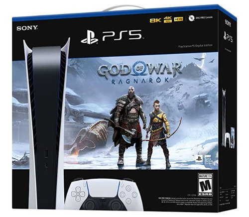 Consola De Edición Digital Ps 5: Paquete God Of War Ragnarok