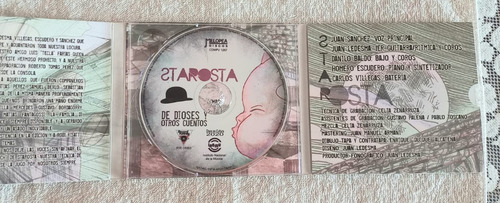 Cd - Starosta - De Dioses Y Otros Cuentos 2020 Rock Argento
