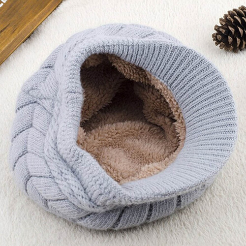 Gorro De Punto Cálido Para Mujer, Esquí De Nieve, Con Visera
