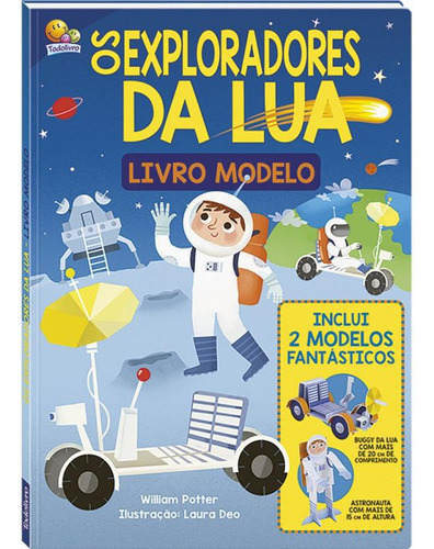 Livro - Modelo: Os Exploradores Da Lua