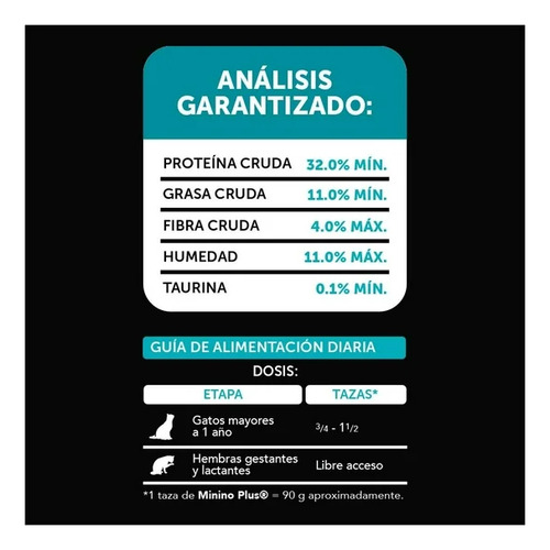 Minino Plus Gato Adulto 10 Kg 32 % Proteína + 2 Churus