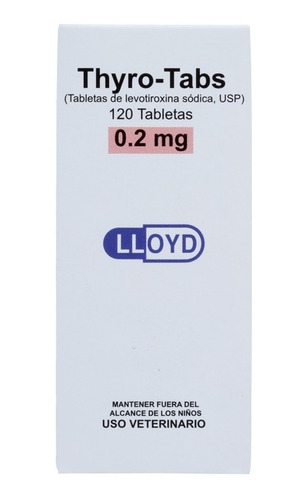 Thyro-tabs 0.2mg 120 Tabletas 