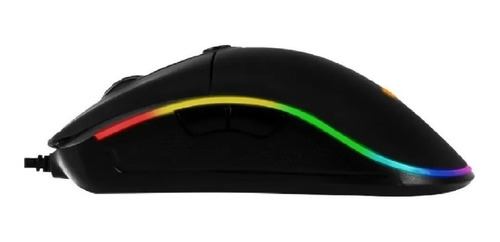 Imagen 2 de 6 de Mouse Gamer Meetion Gm20 Con Luz Rgb Negro 4800dpi Pc Ps4