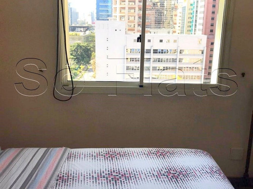 Imagem 6 de 15 de Flat Mercure Em Frente Ao Shopping Jk Na Vl Olímpia, Fora Do Pool - Sf33284