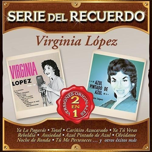 Virginia Lopez - Serie Del Recuerdo - Disco Cd -  Nuevo