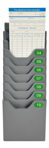 Porta-cartão De Ponto Expansível Com 10 Compartimentos De