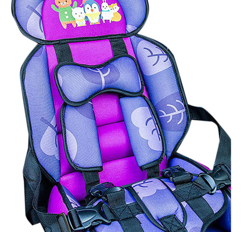 Silla De Asiento De Bebé Portátil Con Cojín De Seguridad Par
