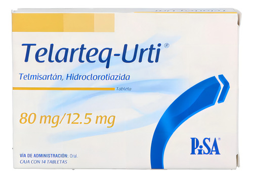 Telarteq Urti 80/12 5 Mg Tableta C14 Pack De 4