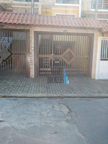Sobrado À Venda Em Cidade Líder Com 125 Metros. 3 Dormitórios Sendo 1 Suíte E 7 Vagas - So0039