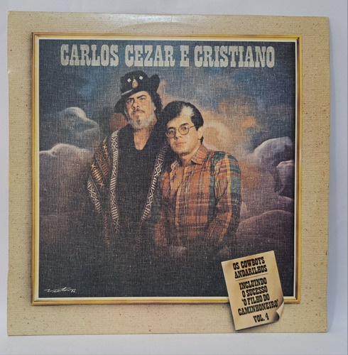 Carlos Cezar E Cristiano 6 Discos Vinil Lp Coleção Sertanejo