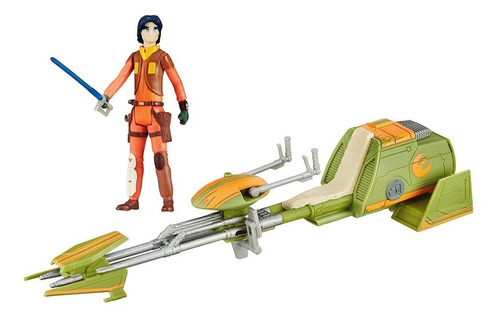 Star Wars - 2 Pack - Ezra Speeder-assaul Walker- C-11.