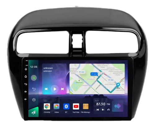 Autoestereo Carplay Android Auto Bt Mitsubishi Mirage  2+32