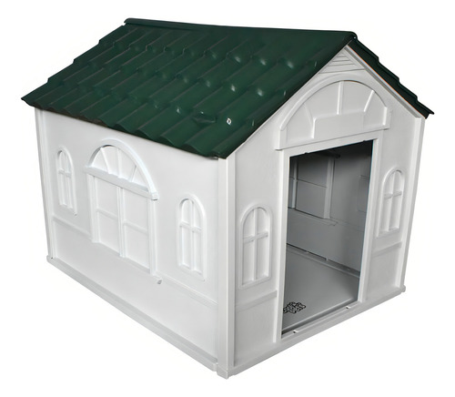 Casa Para Perro Grande Verde 98.2x84.2x82 Cms Coolpets