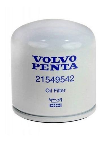 21549542 Filtro Óleo Bay Pass Motor Volvo Penta Aq Tamd