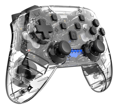 Control Joystick Inalámbrico Transparente Compatible Switch