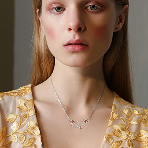 Svodea Collar De Molécula De Serotonina Para Mujer, Collares