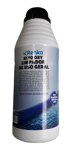 Limpador De Uso Geral Klyo Oxy À Base De Peróxido Renko 1 L