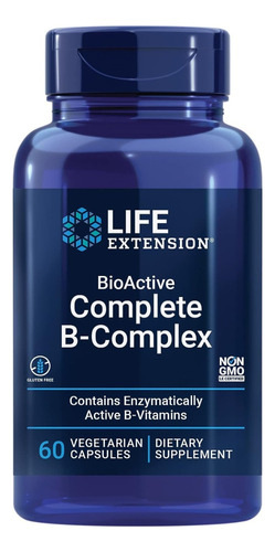 Complejo B Suplemento B-complex Bioactivo Life Extension