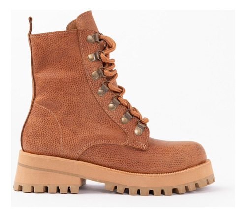 Borcego Bota Jujuy Cuero Vacuno Camel Winndia 