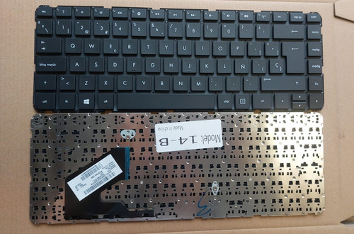 Teclado Hp Pavilion Sleekbook 14b 14-b 14-b000 14-b050la Negro Español Latinoamérica