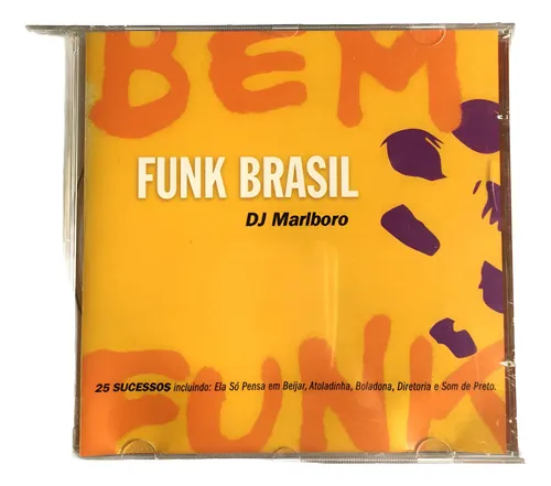 Cd Dj Marlboro - Funk Brasil (2005) - Som Livre Acrílica