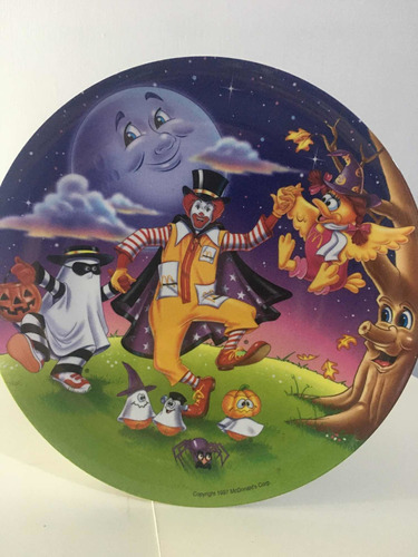 Plato Motivo Mac  Donald Hallowey Vintage 1997 Caj40