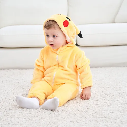 Mameluco de pikachu para bebe deals