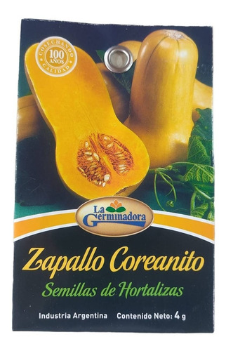 Semillas De Zapallo Coreanito La Germinadora 