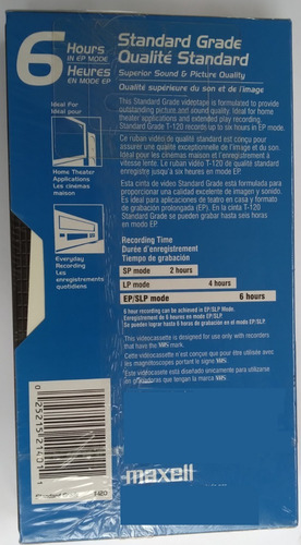 Fita Vhs Virgem Maxell - Lacrada De Fábrica.