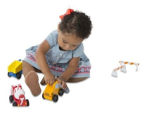 Melissa And Doug Vehículos De Construcción Piezas Movibles