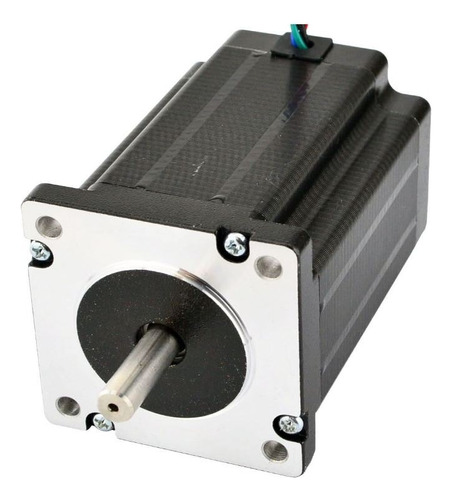 Nema 23 Motor Paso A Paso Cnc 57x76mm De Doble Eje 4a 