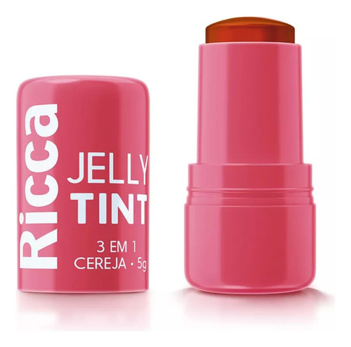 Bastão Multifuncional Jelly Tint Cereja Ricca