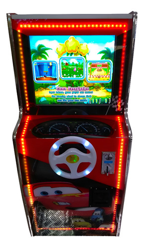 Simulador Corrida Brinquedo Para Buffet Infantil Kid Raider
