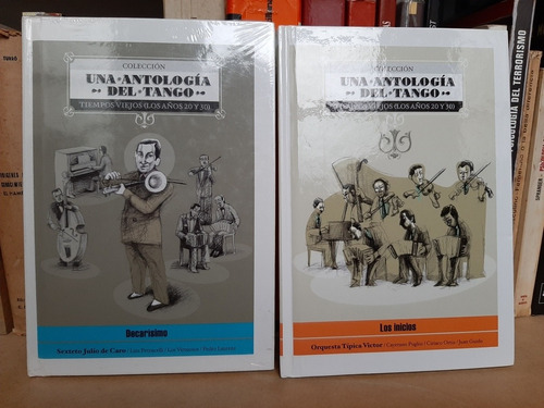 Antologia Del Tango. Tiempos Viejos 2 Ejemplares C/ Cd (ltc)