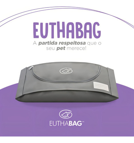 Urna Funerária (bolsa) Para Cachorro Tamanho M Euthabag Br