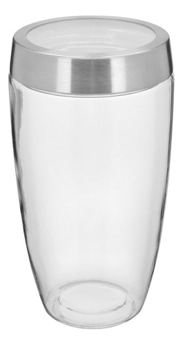 Pote Porta Mantimentos Home&co Vidro 1,6l 22x12x12cm Cozinha