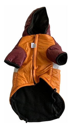 Parka Abrigo Impermeable Tricolor Mascota Perro Y Gato