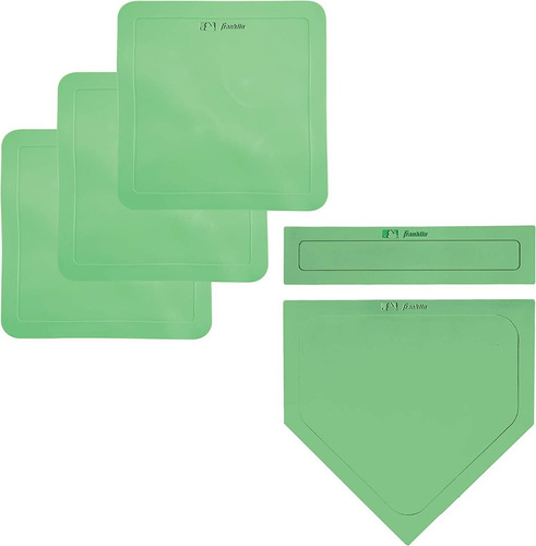 Set De Bases De Béisbol Franklin Sports Blancas De Vinil