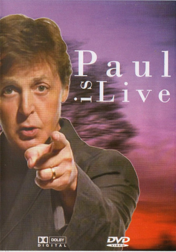 Dvd Paul Mccartney - Paul Is Live